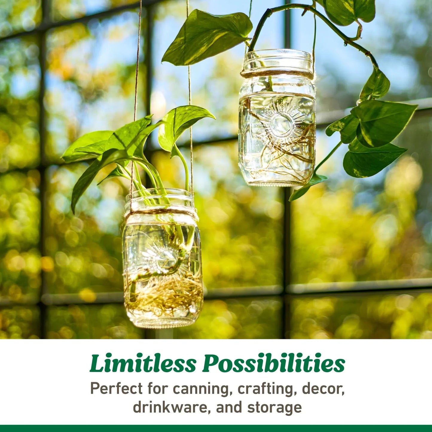 Limited Edition Ball Sunshine Keepsake Mason Jars 16 Oz, 4 Count