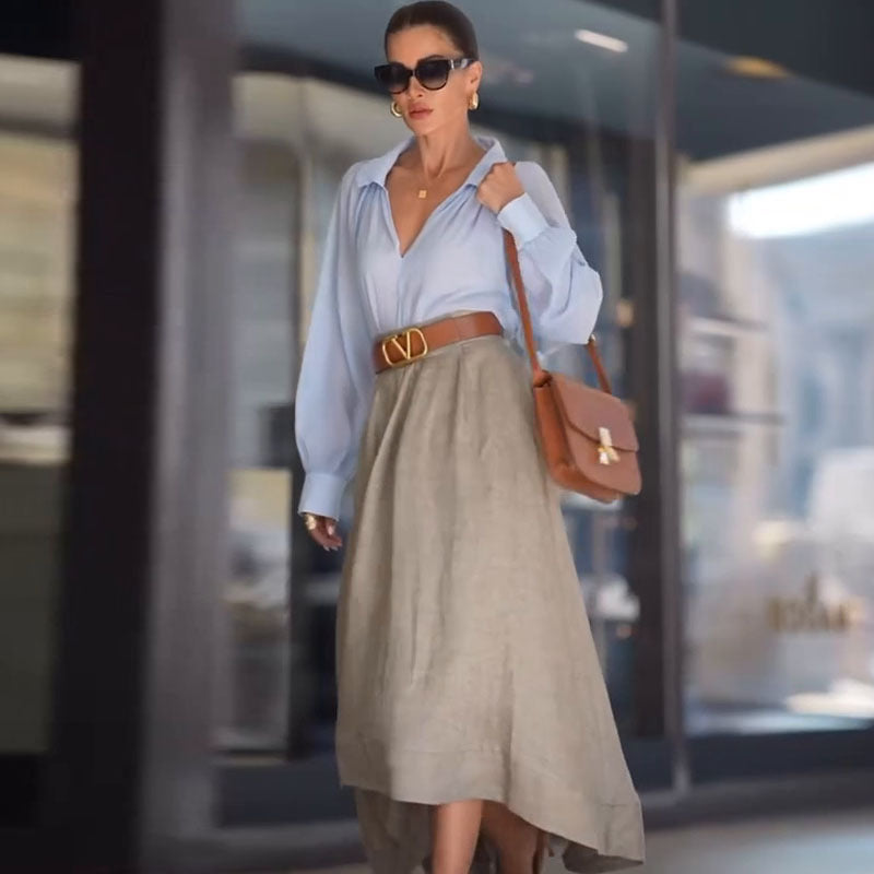 Simple Temperament Skirt