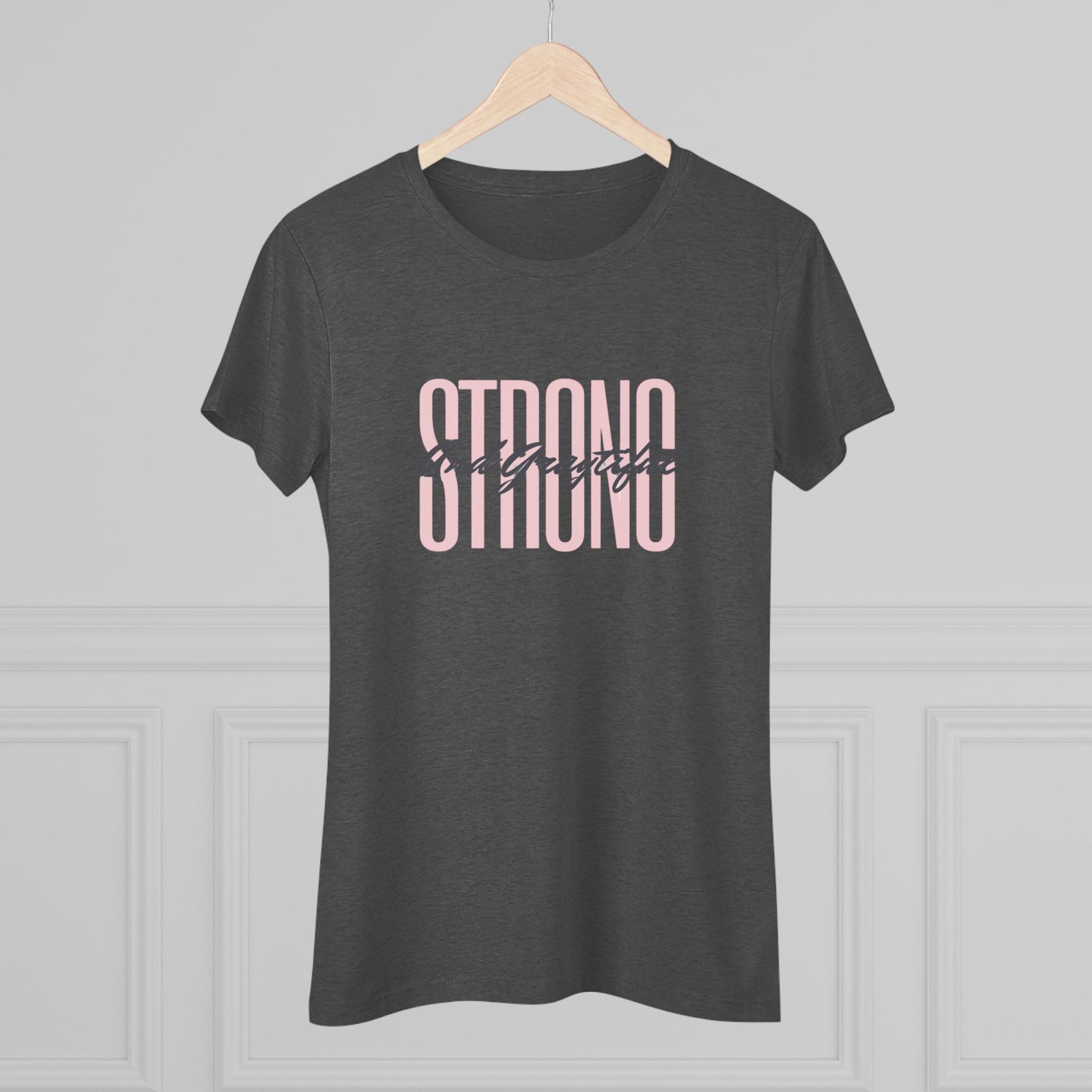 Strong and Graytiful Women's Triblend Tee