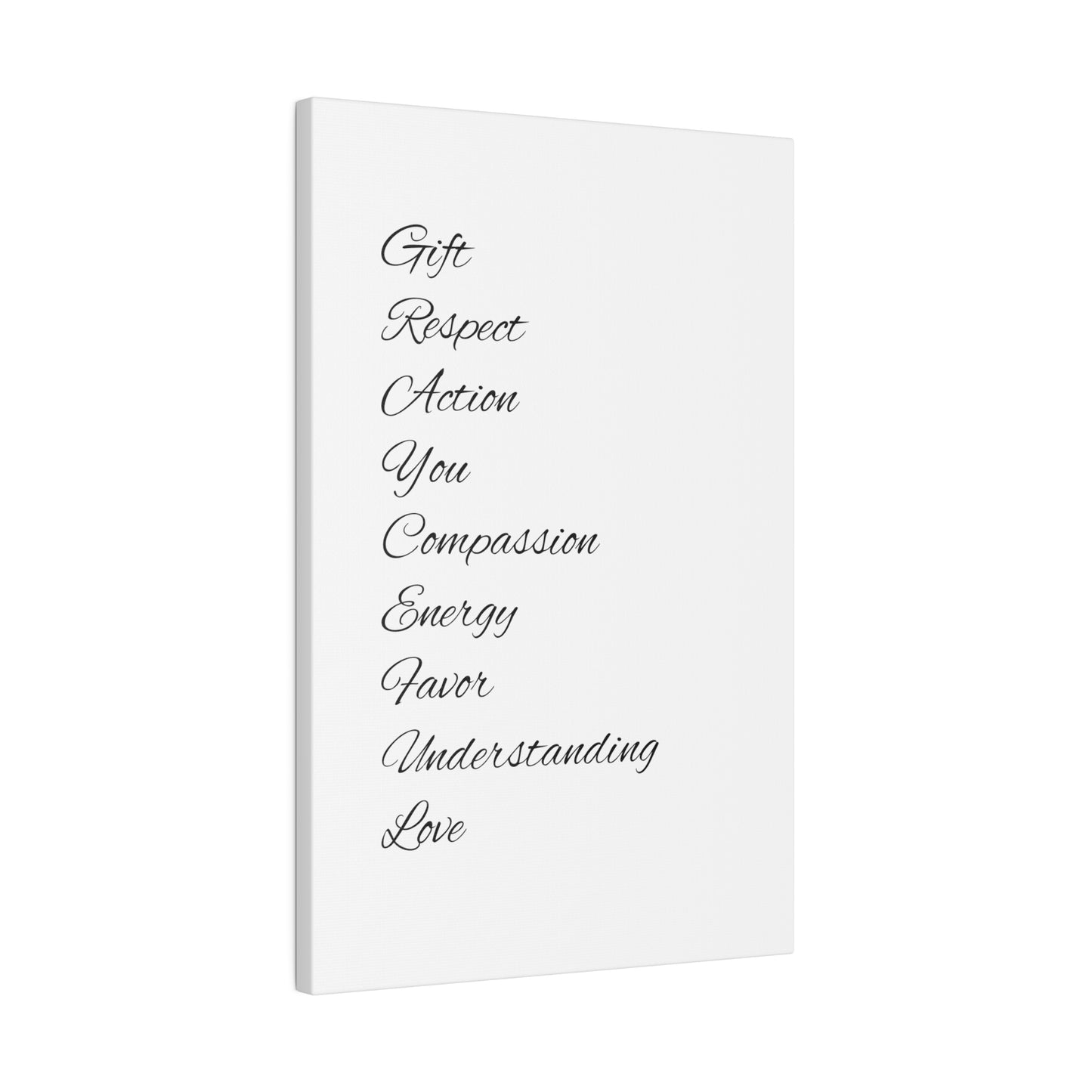 Matte Canvas, Stretched, 0.75"