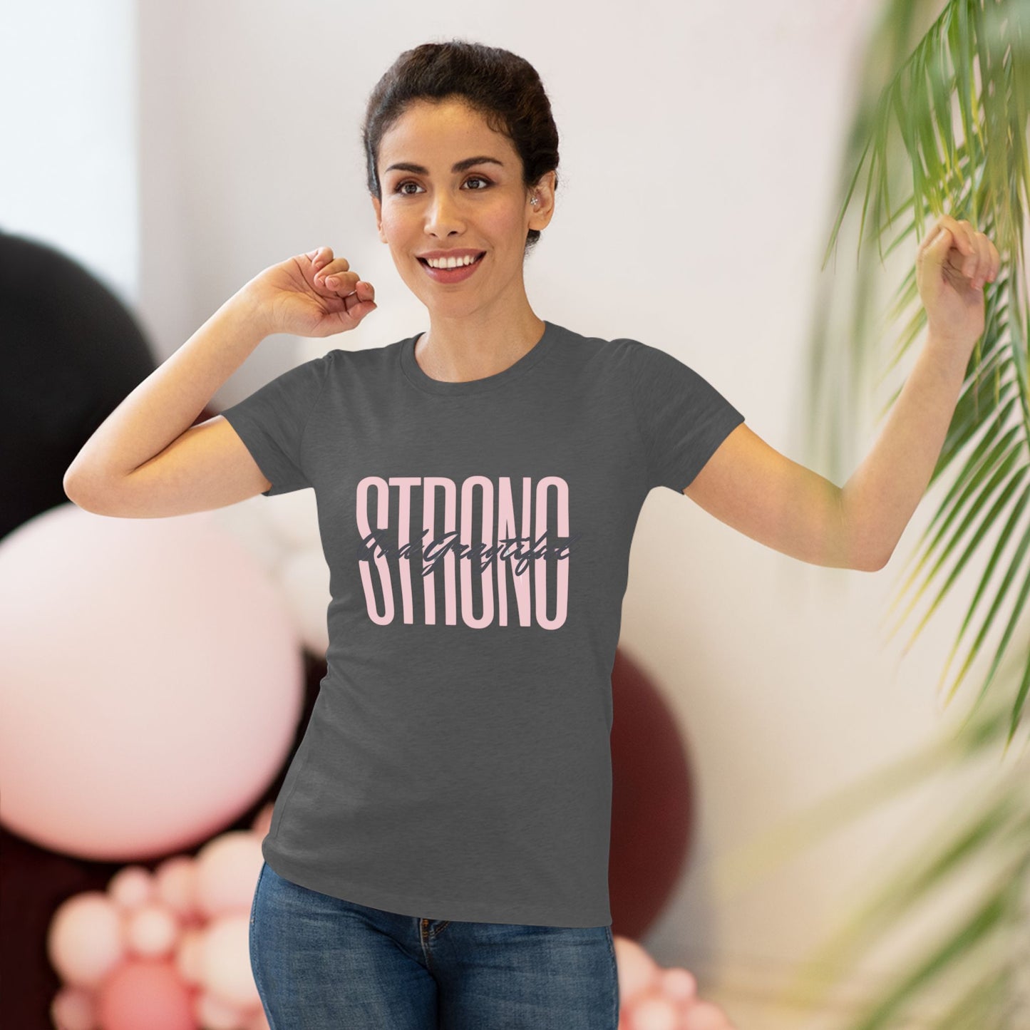 Strong and Graytiful Women's Triblend Tee