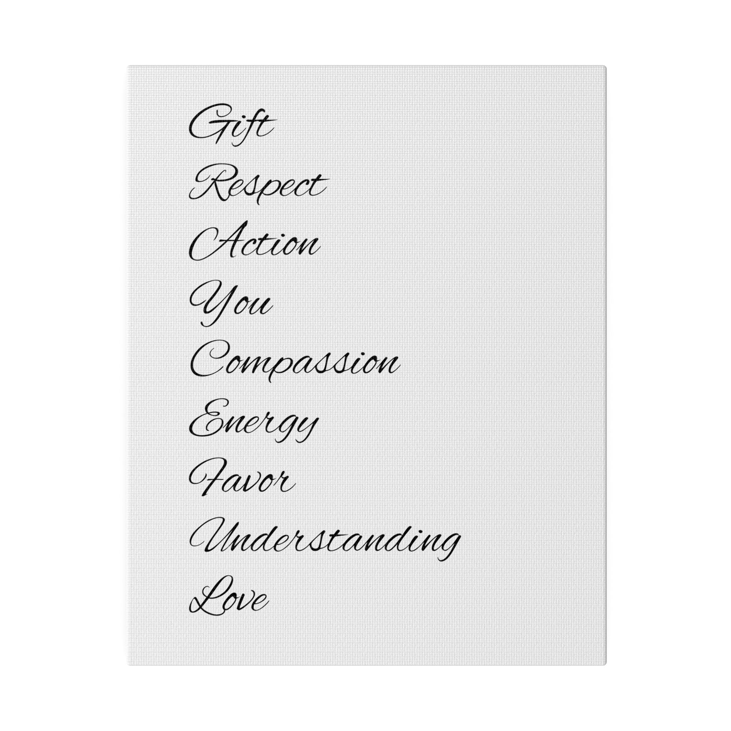 Matte Canvas, Stretched, 0.75"