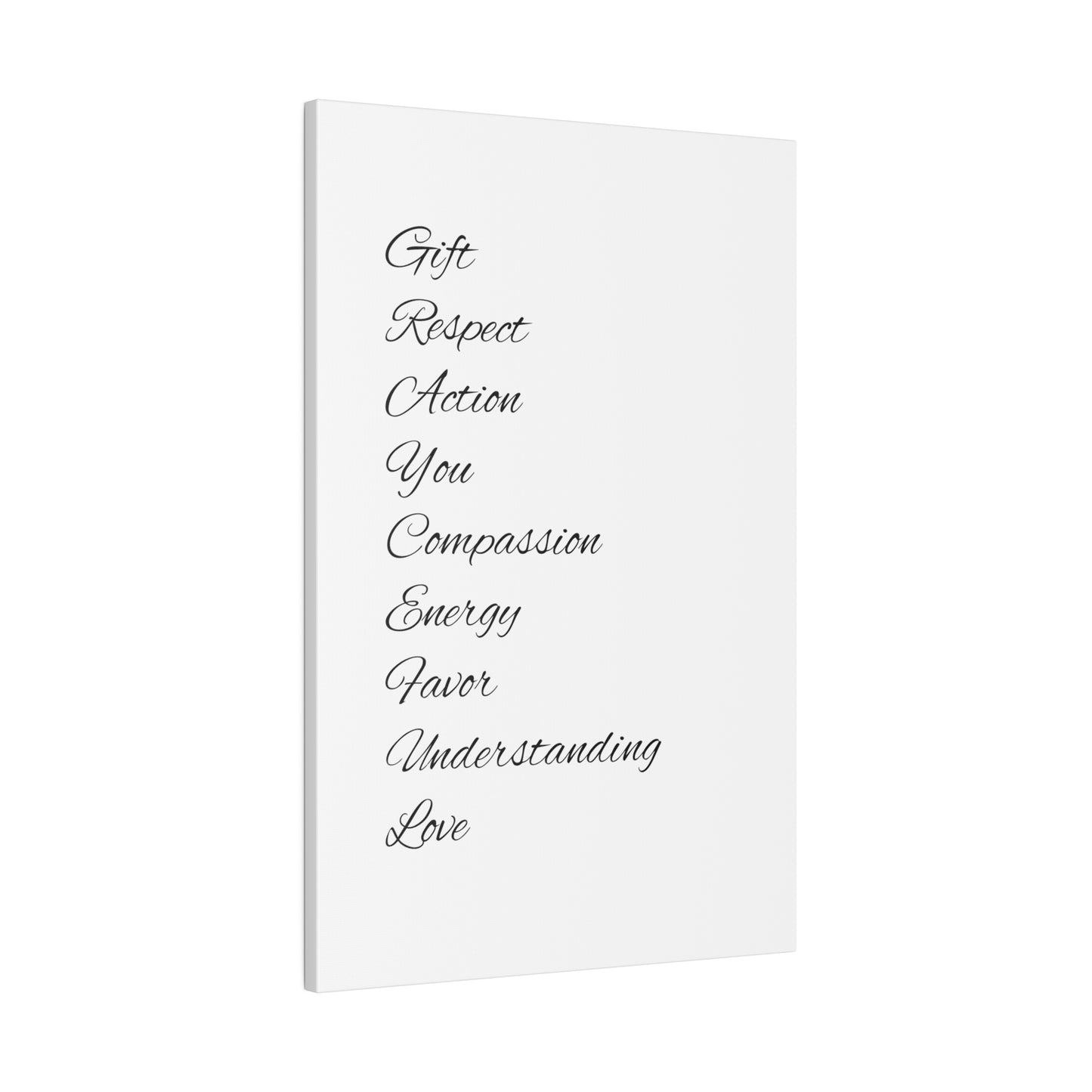 Matte Canvas, Stretched, 0.75"