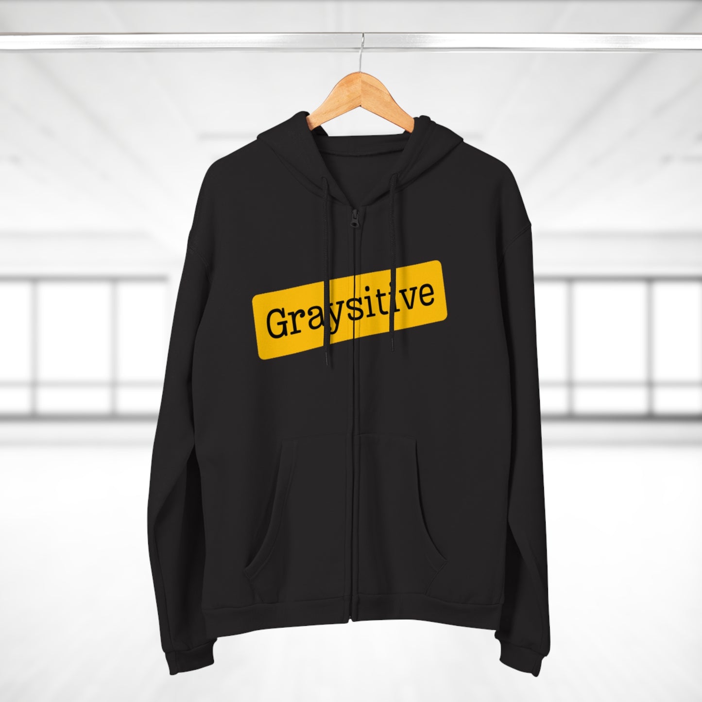 Unisex Hooded Zip Sweatshirt