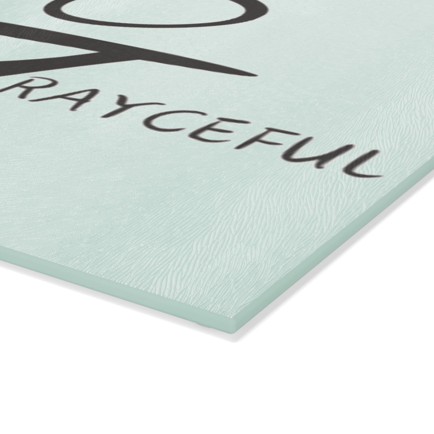 Glass Cutting Board Signature Grayceful
