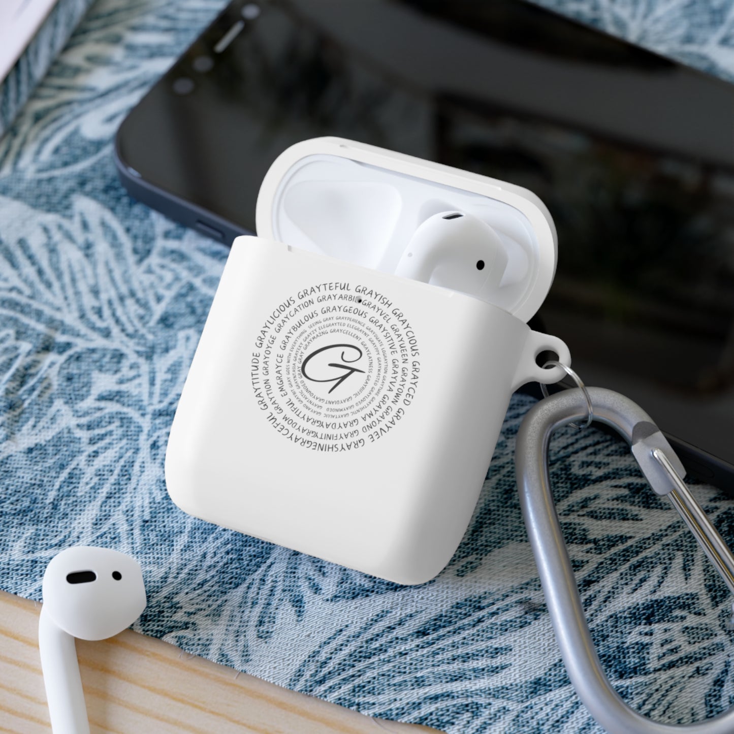 Grateful AirPods Case Cover with Keychain