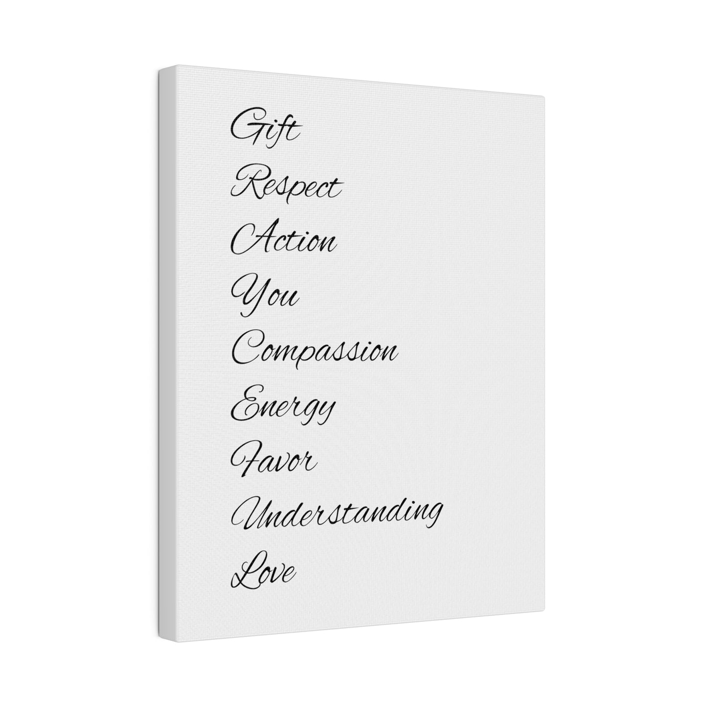 Matte Canvas, Stretched, 0.75"