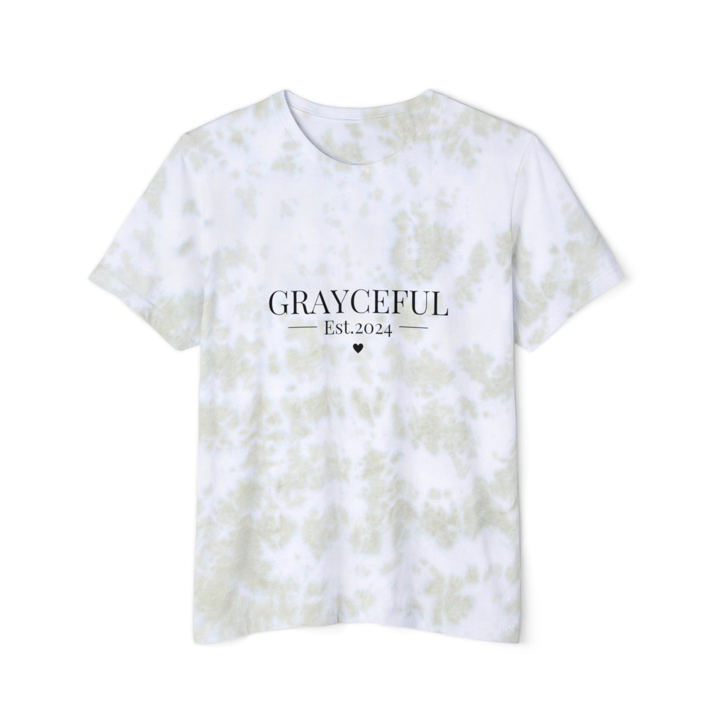 Unisex FWD Fashion Tie-Dyed T-Shirt Grayceful EST 2024
