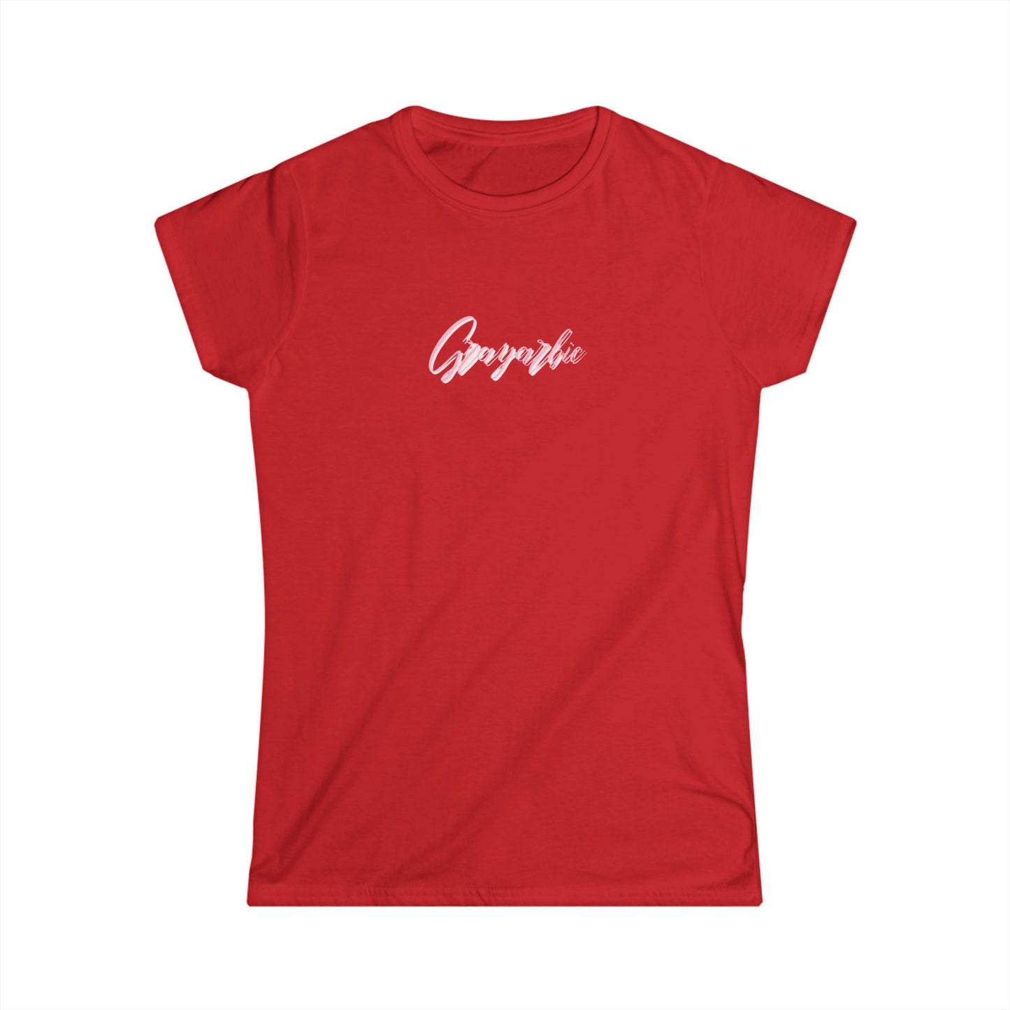 Women's Softstyle Tee "Grayarbie"