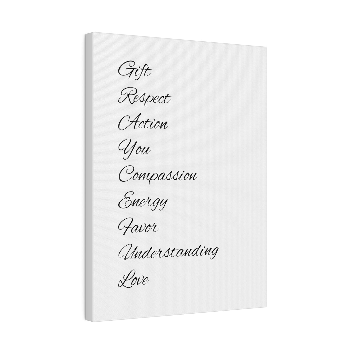 Matte Canvas, Stretched, 0.75"