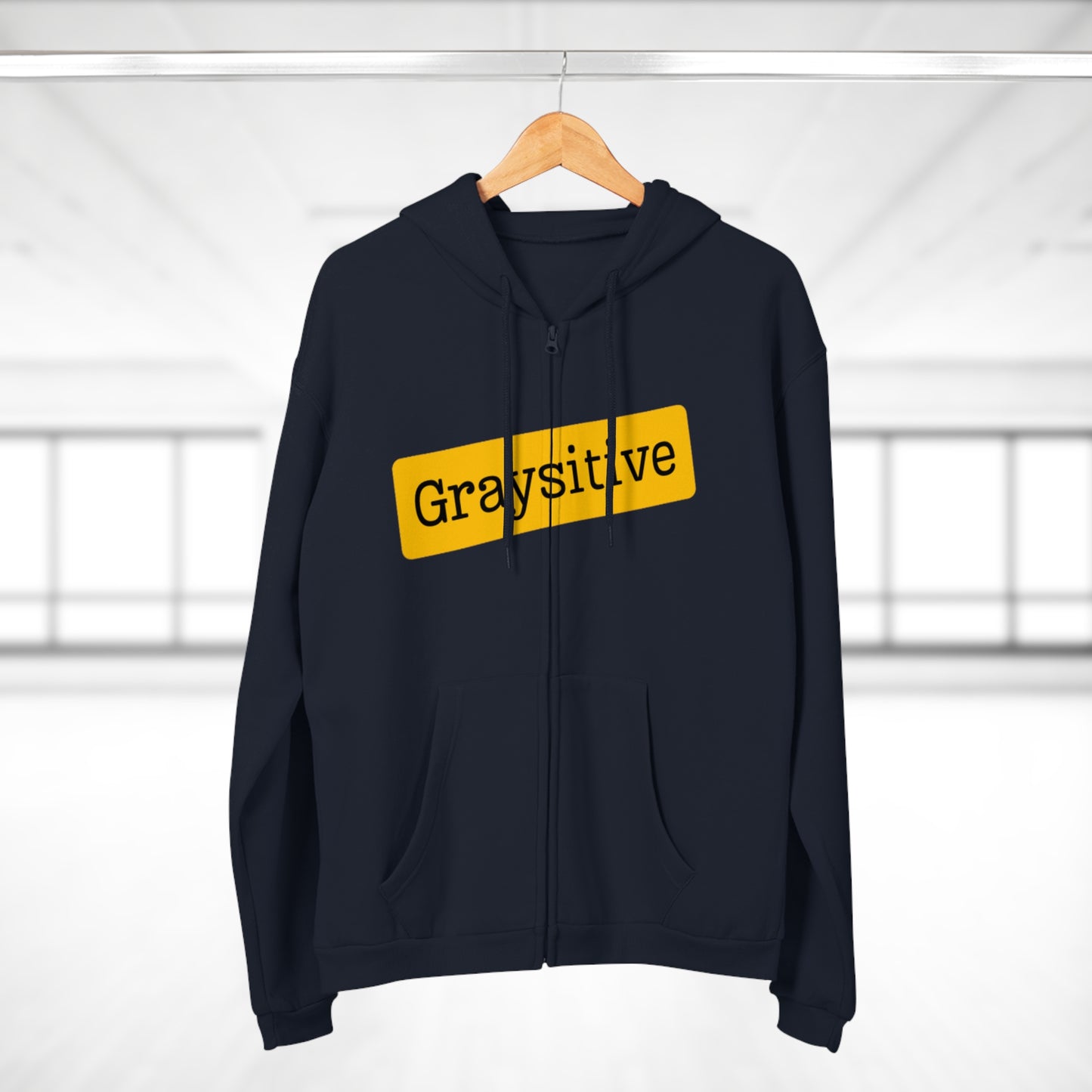 Unisex Hooded Zip Sweatshirt