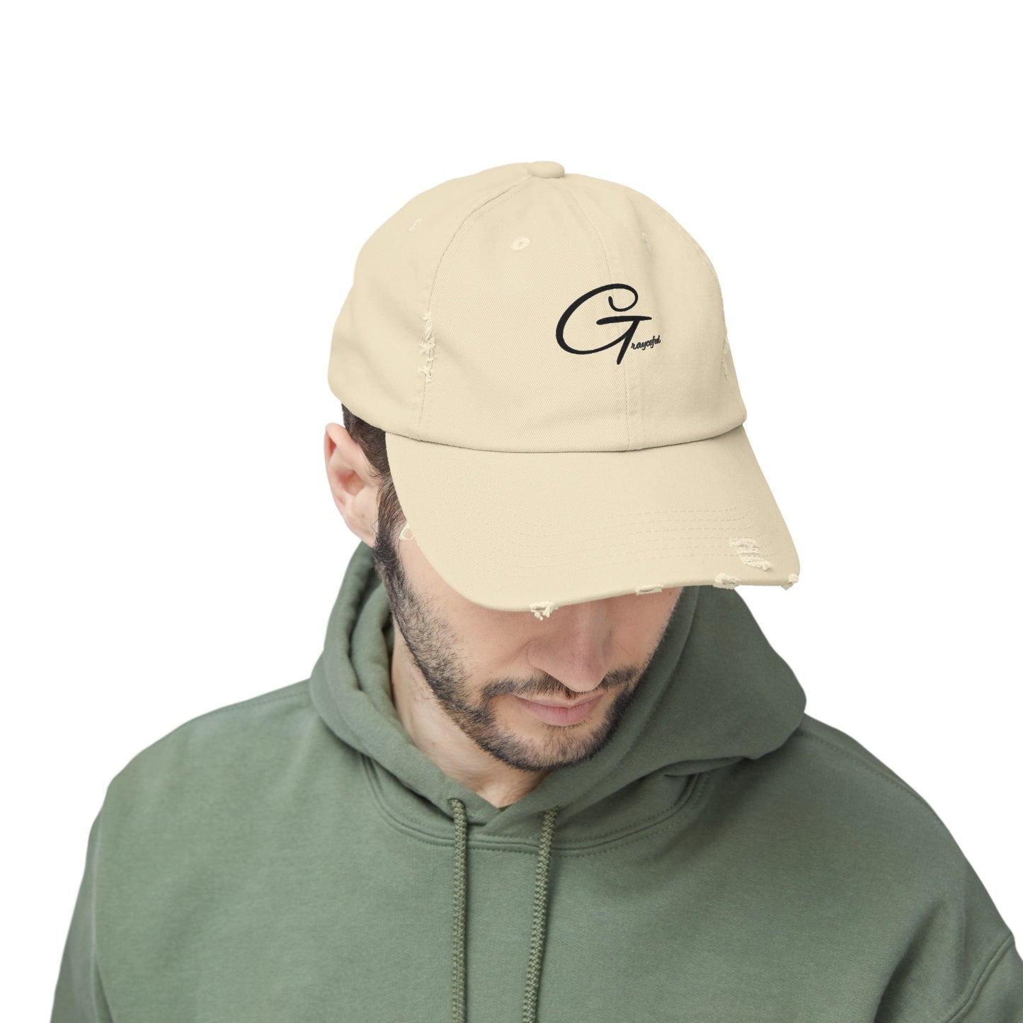 Grayceful Distressed Cap