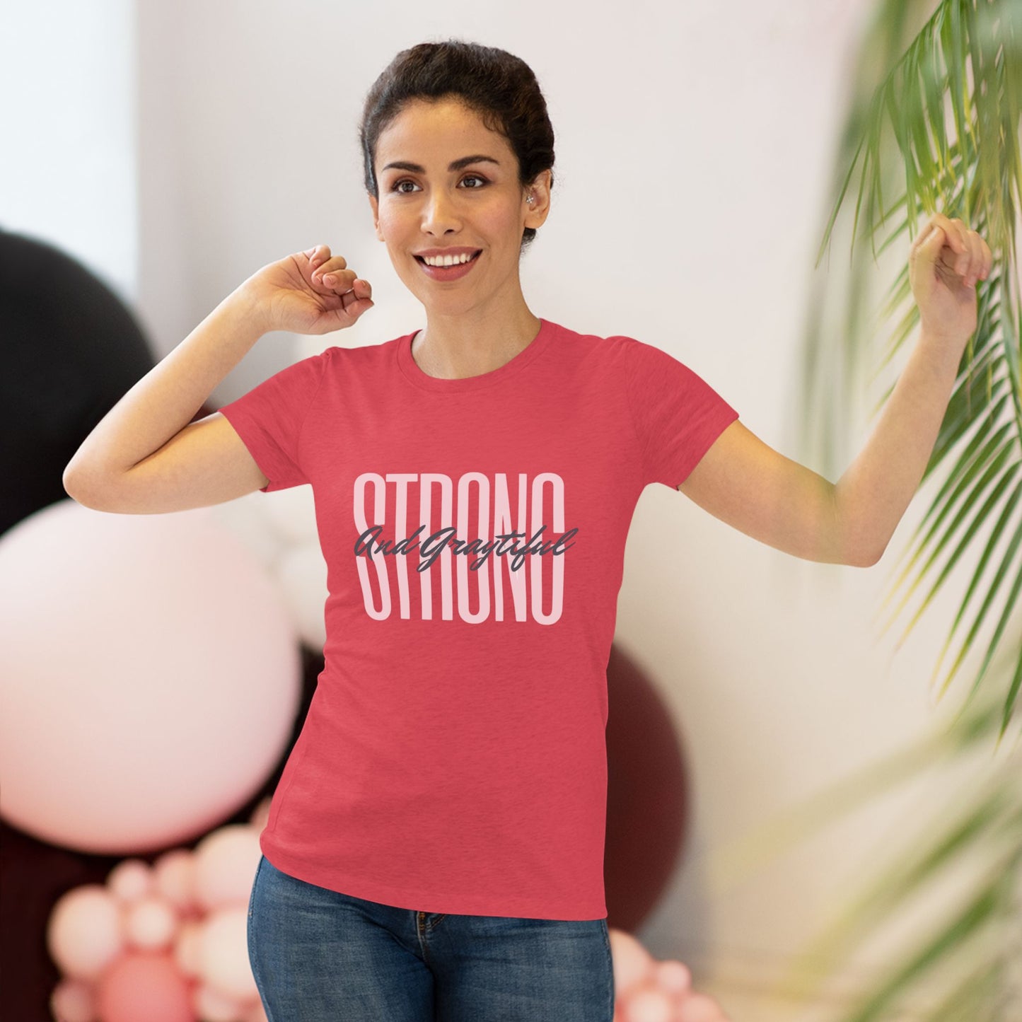 Strong and Graytiful Women's Triblend Tee