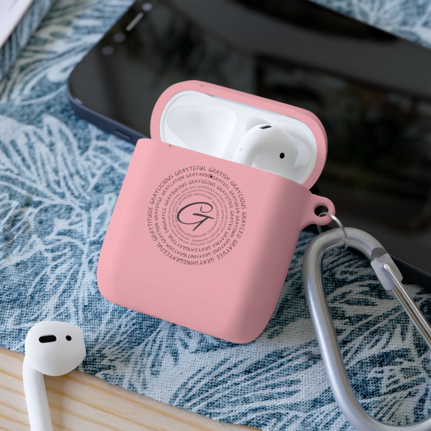 Grateful AirPods Case Cover with Keychain