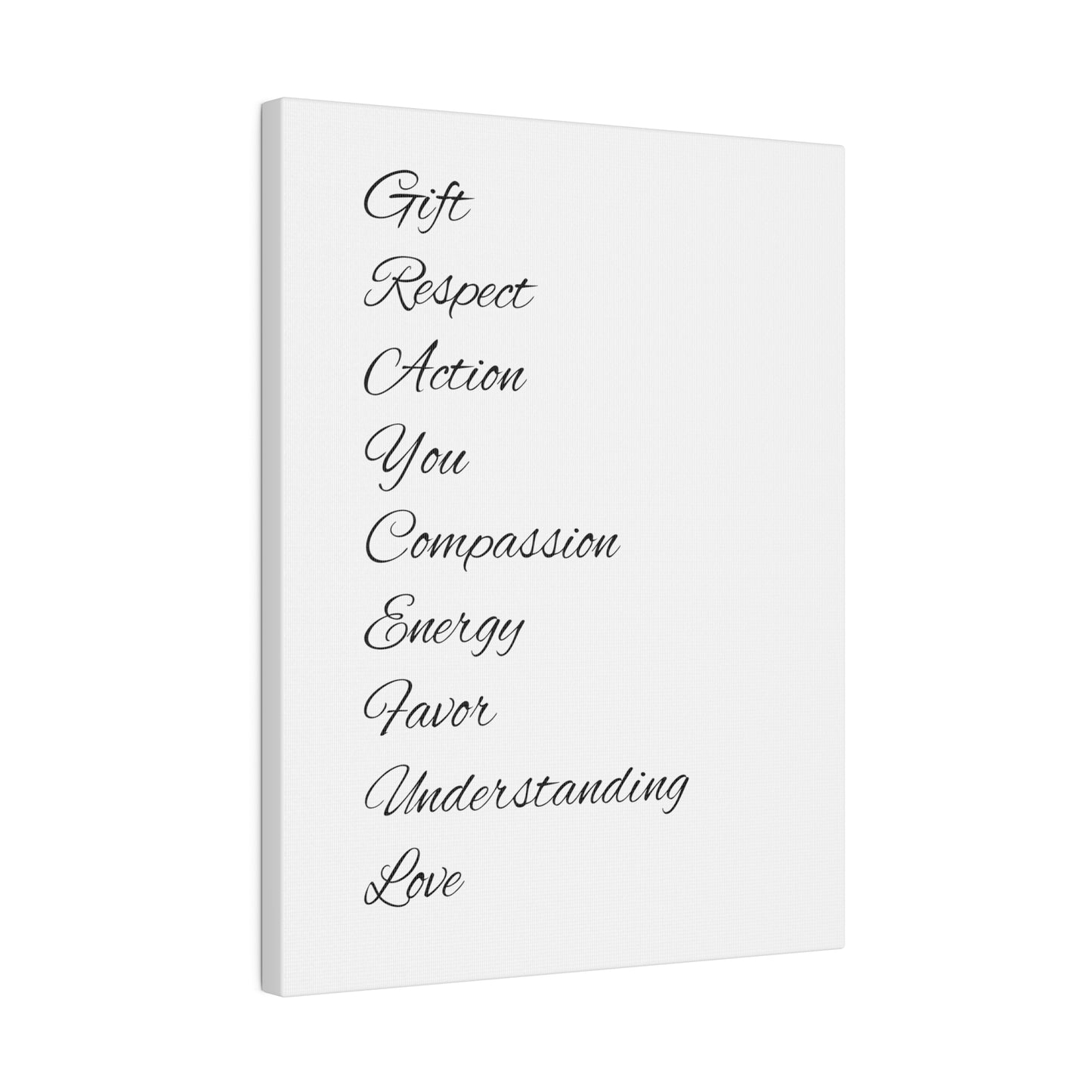 Matte Canvas, Stretched, 0.75"