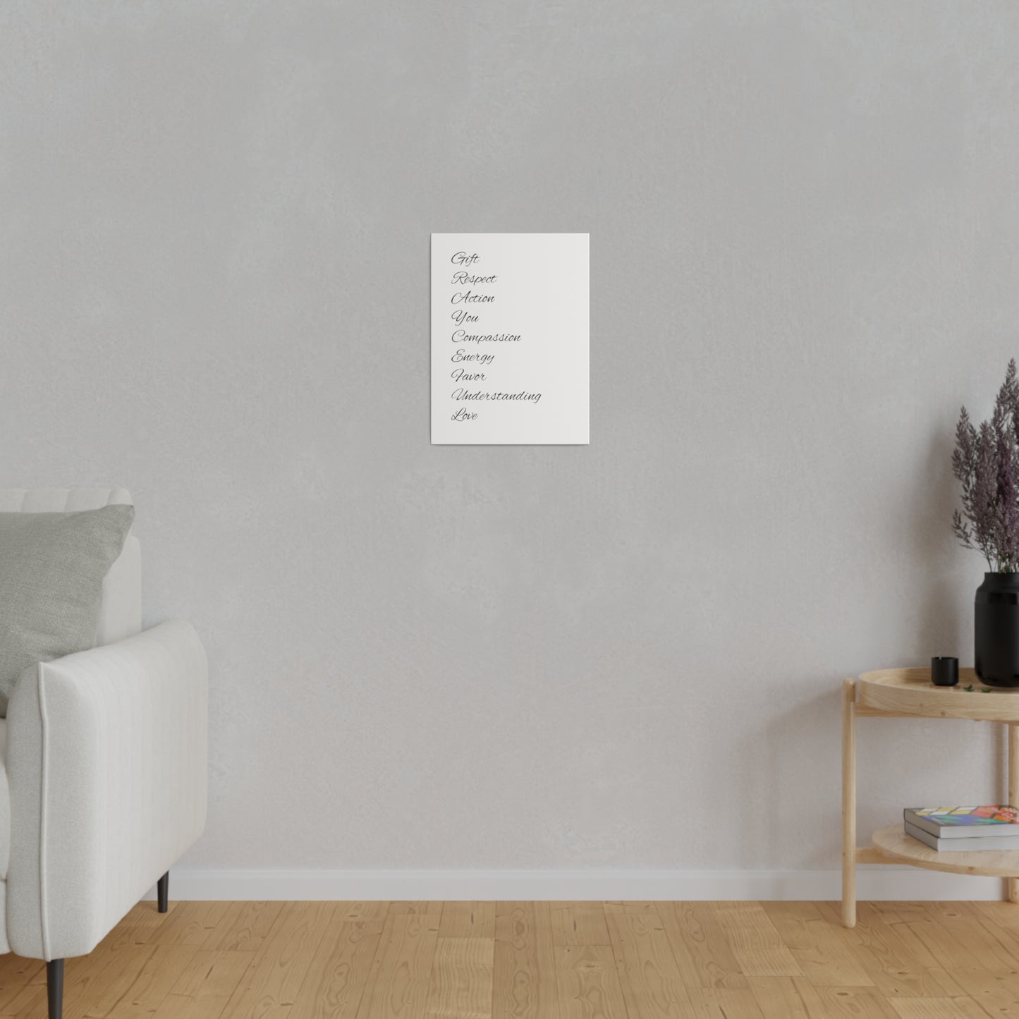 Matte Canvas, Stretched, 0.75"