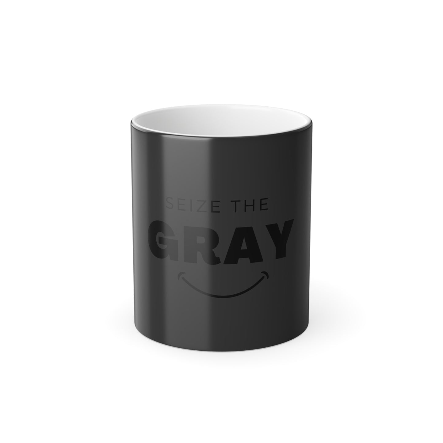 Seize the gray Color Morphing Mug, 11oz
