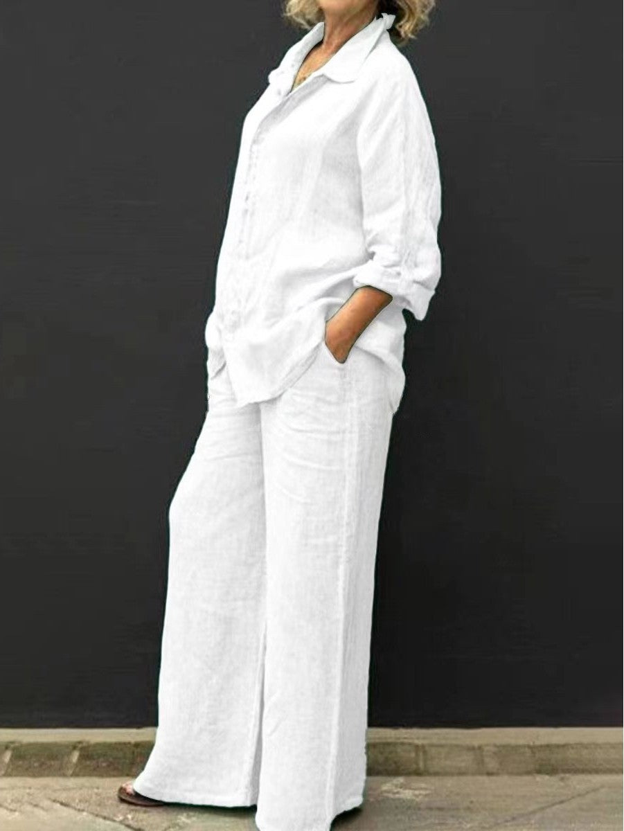 Women's Casual Urban Shirt Set