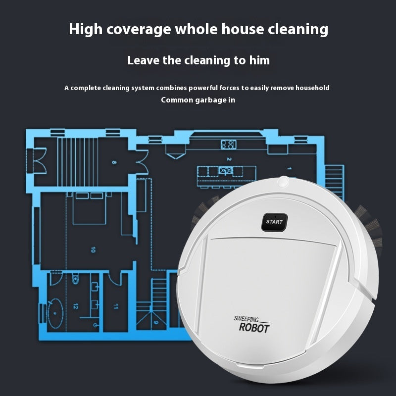 Intelligent Cleaning Robot Suction Sweeping Mopping Integrated USB Dust Collector