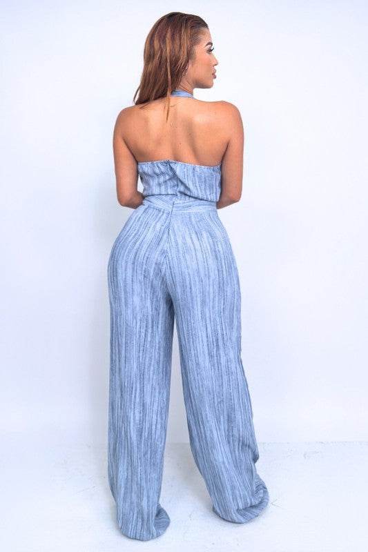 Skyline Halter Jumpsuit