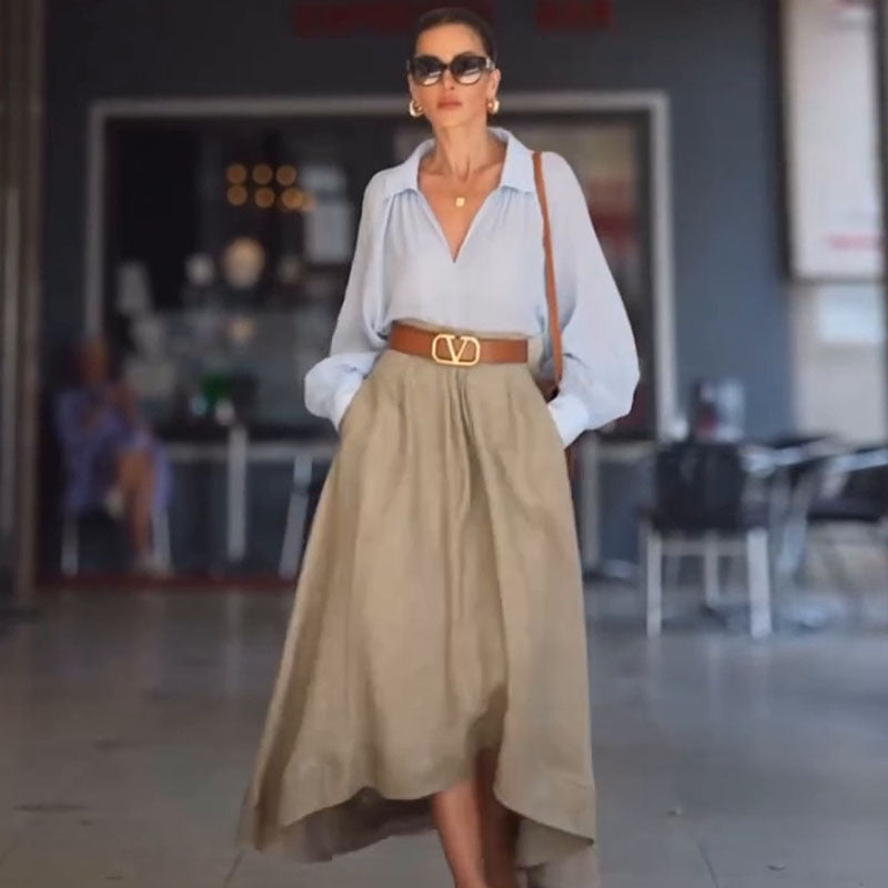 Simple Temperament Skirt