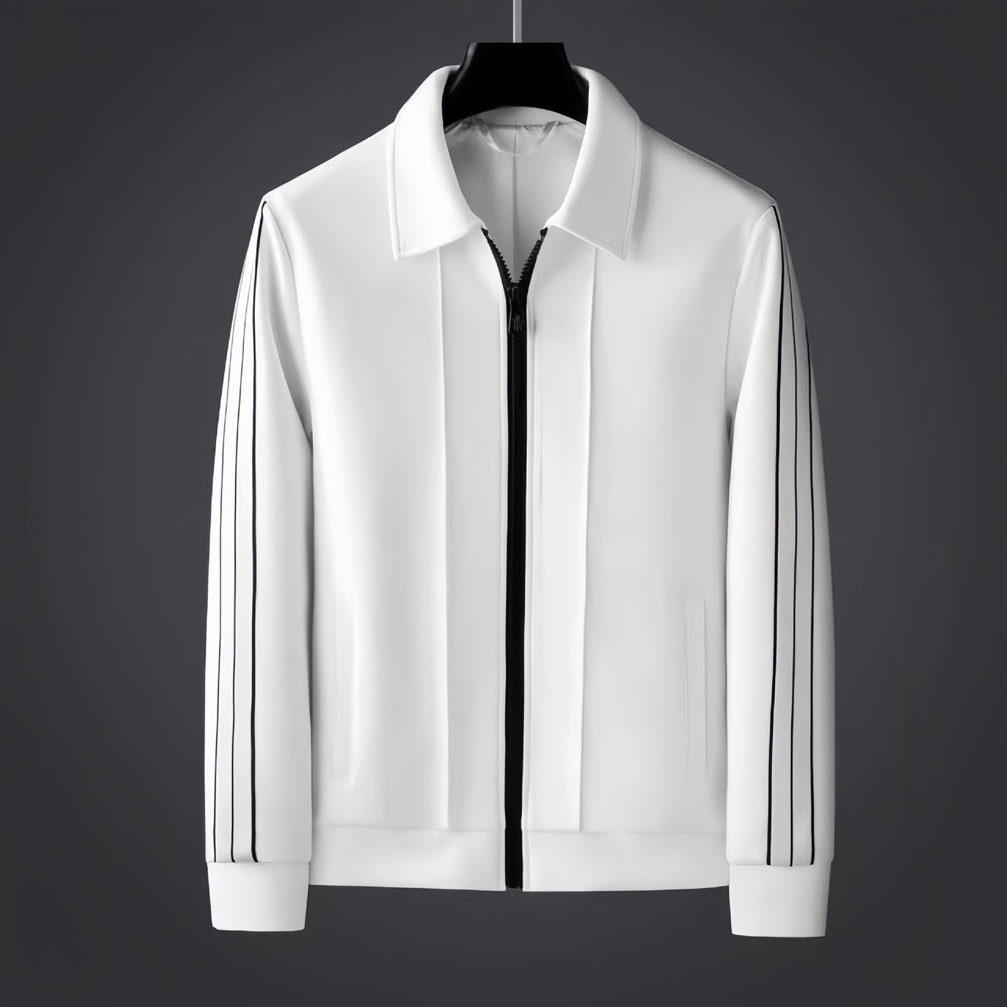 Casual Sports Men's Long-sleeved Cardigan Sweater Baggy Coat