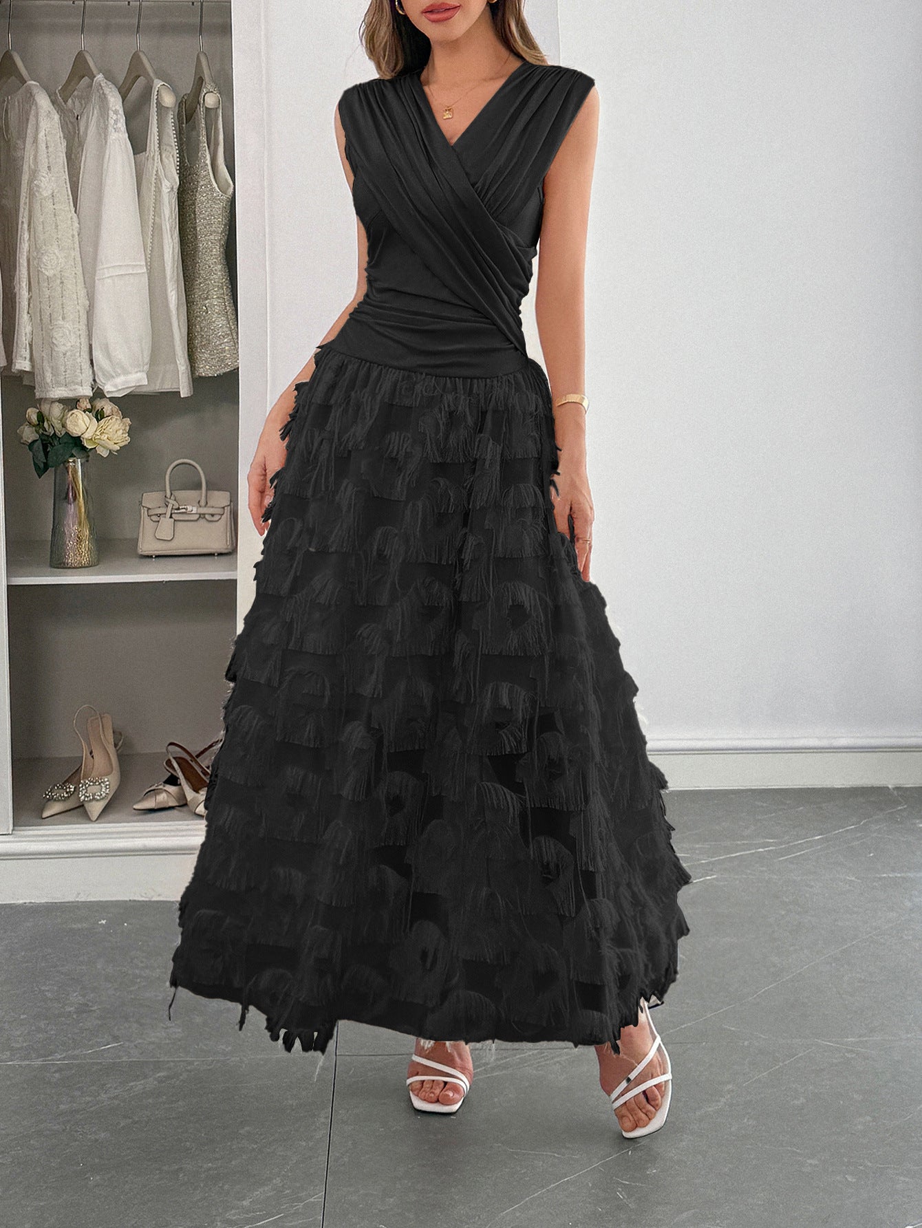 Women's Elegant Graceful Stitching Dress
