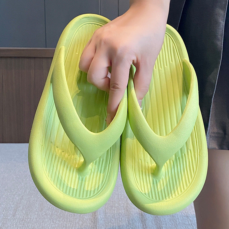 Women's Thick-soled Flip-flops Summer Non-slip