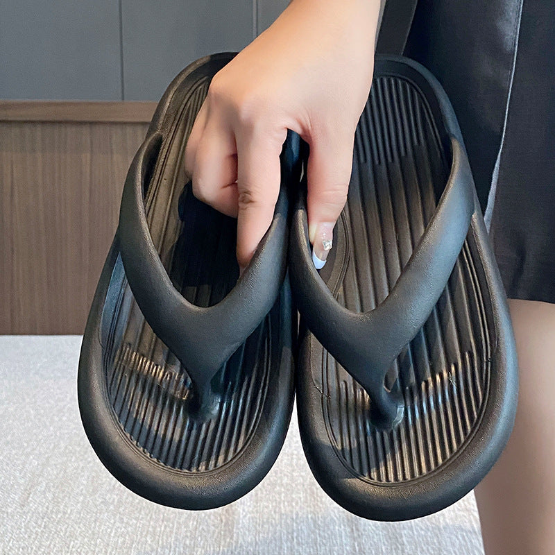 Women's Thick-soled Flip-flops Summer Non-slip