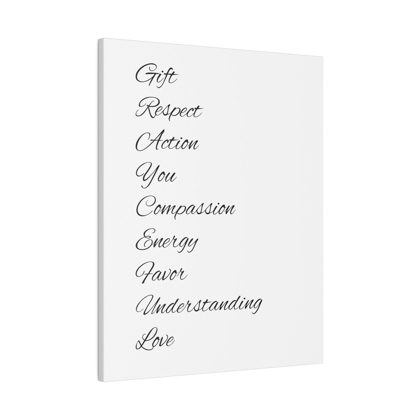 Matte Canvas, Stretched, 0.75"