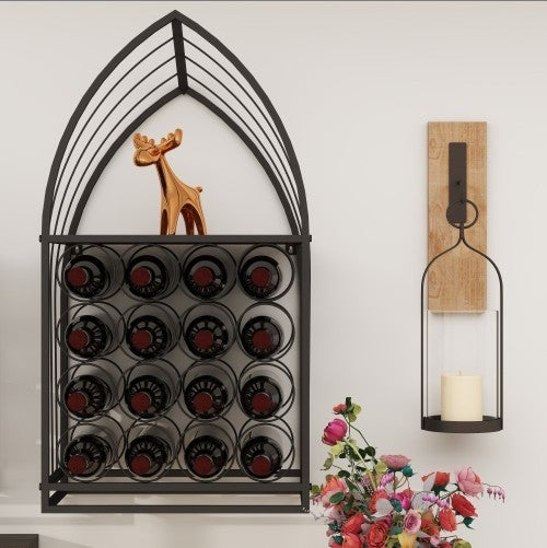 Household Universal Simple Two-piece Sailboat Shaped Wine Cabinet Rack