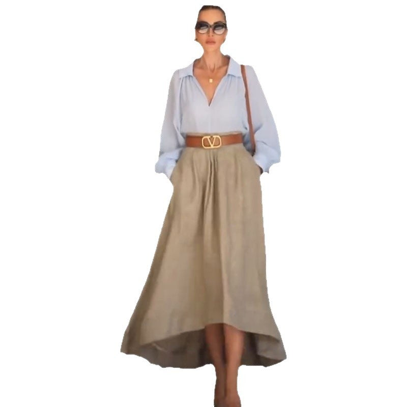 Simple Temperament Skirt