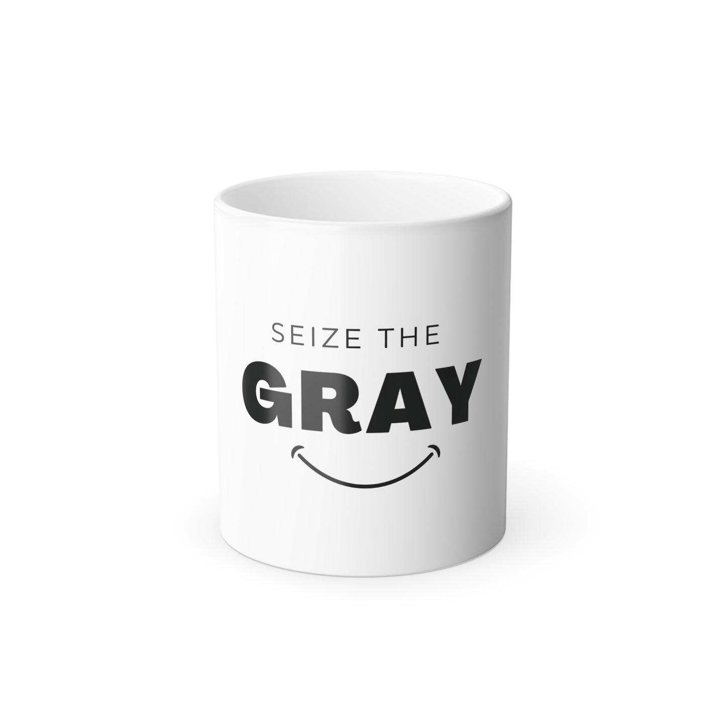 Seize the gray Color Morphing Mug, 11oz