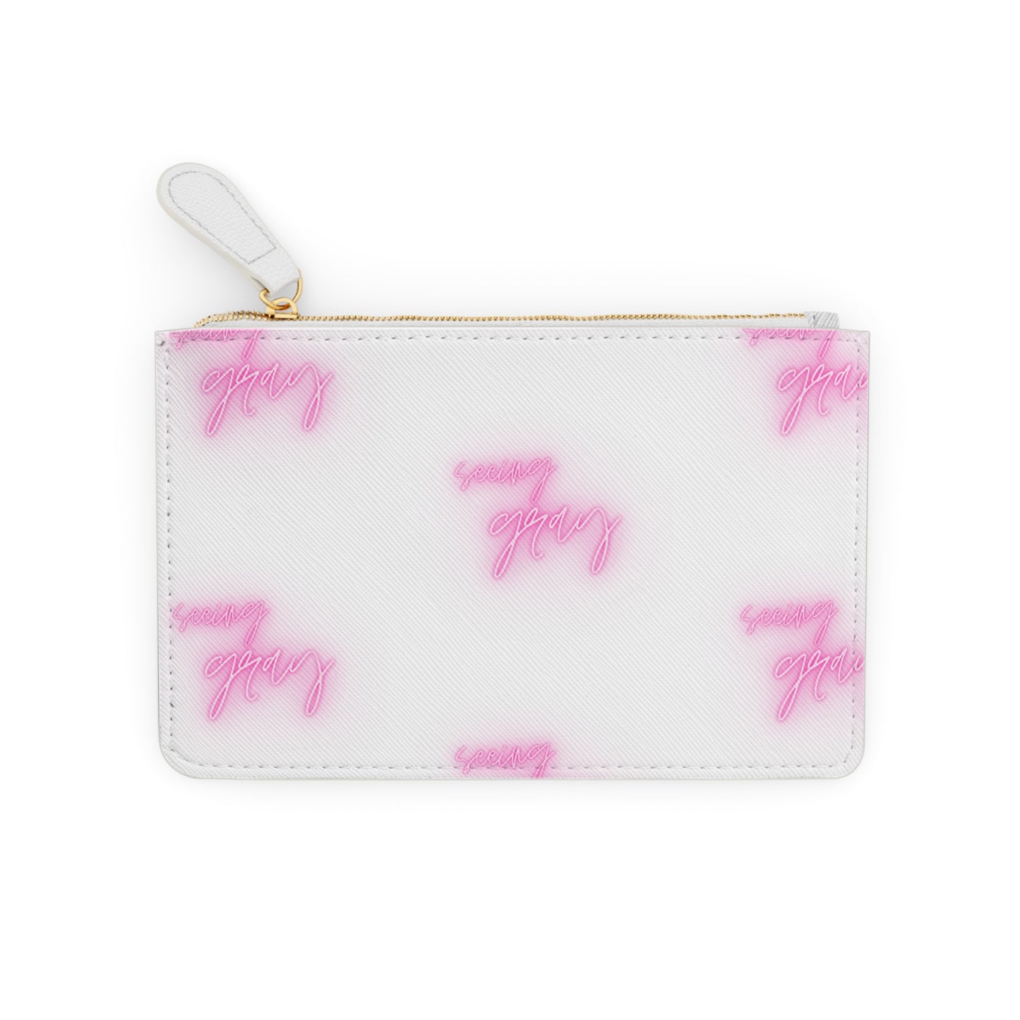 Seeing Gray Mini Clutch Bag