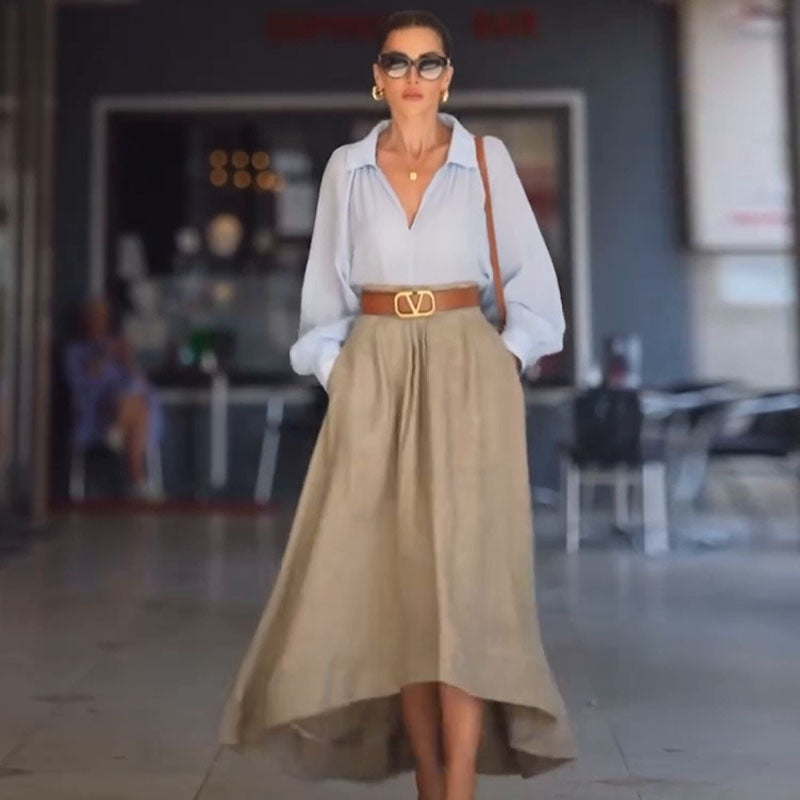 Simple Temperament Skirt