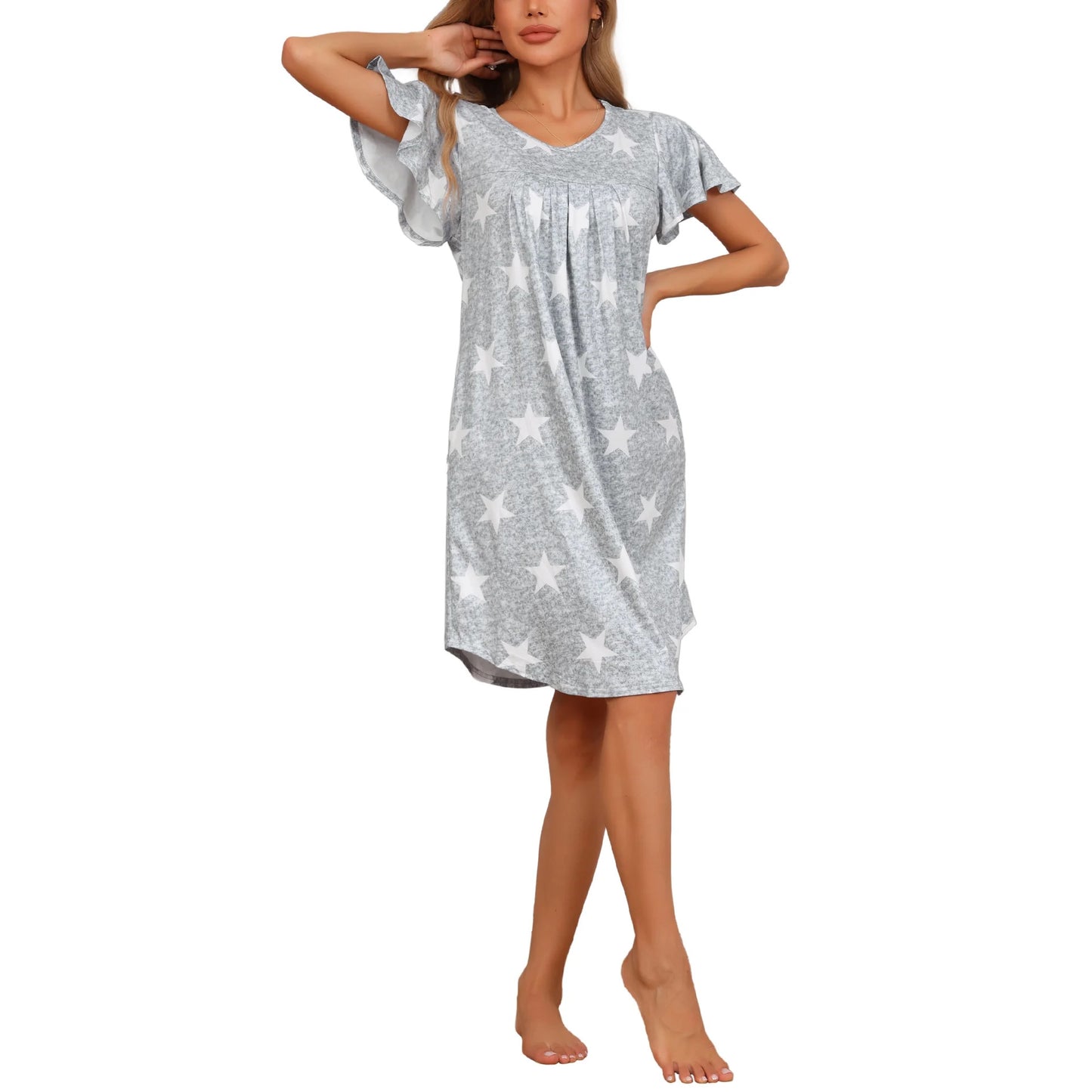 Milk Silk XINGX Printed Women's Home Clothes Pajamas For Women