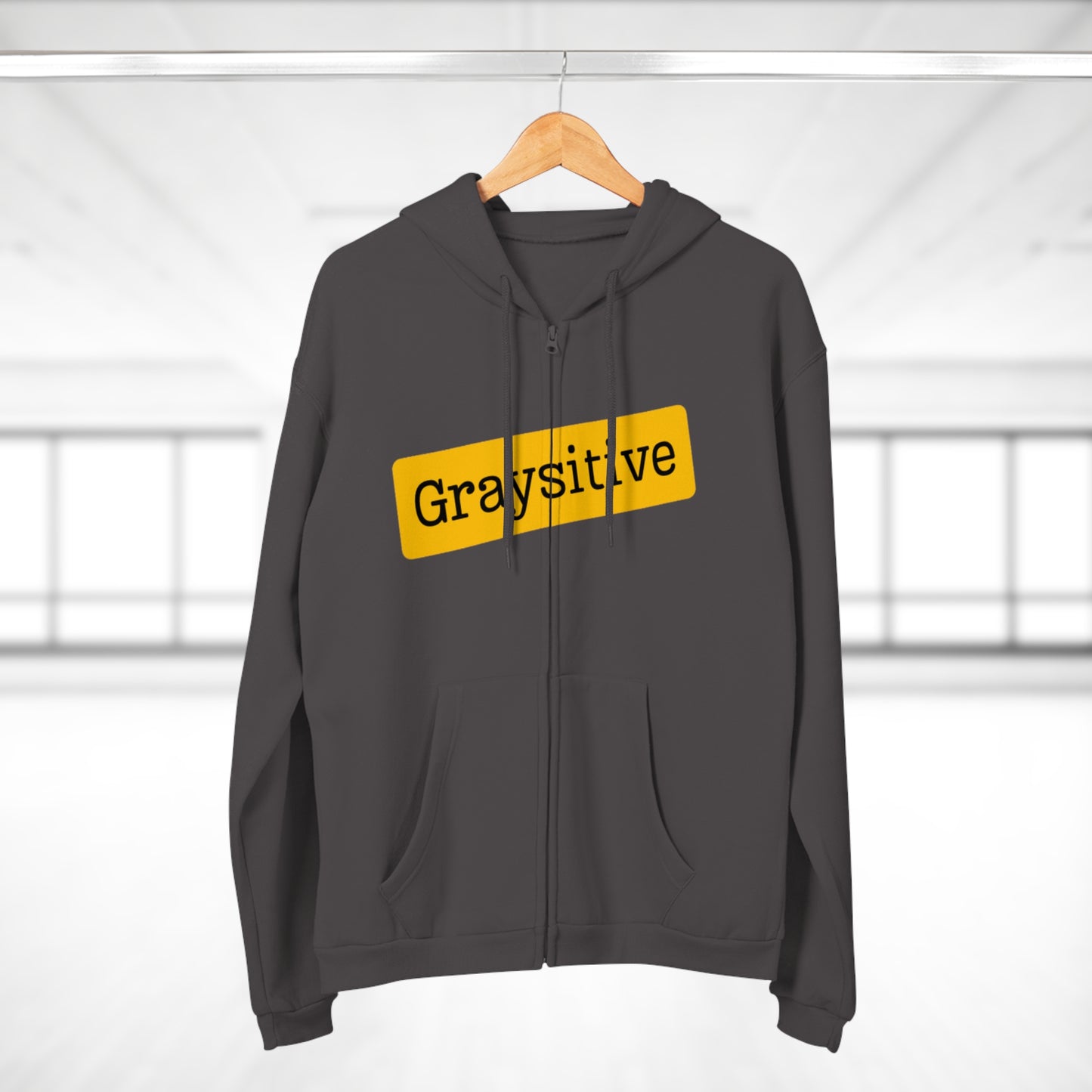 Unisex Hooded Zip Sweatshirt