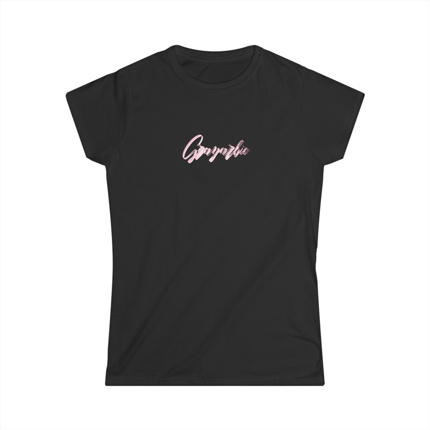 Women's Softstyle Tee "Grayarbie"