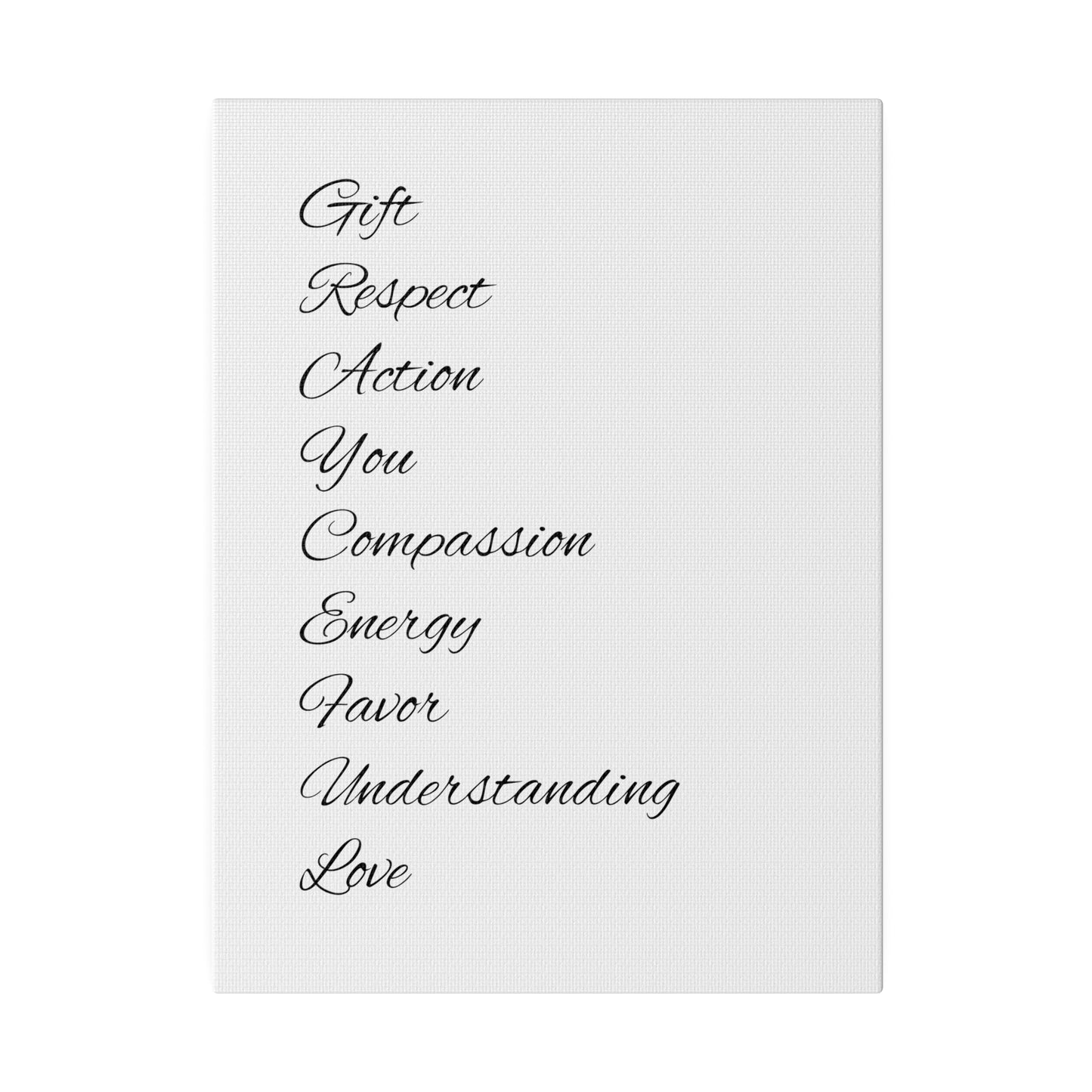Matte Canvas, Stretched, 0.75"