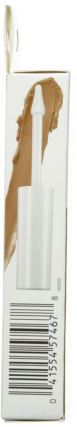 Maybelline New York Super Stay Super Stay Full Coverage, Brightening, Long Lasting, Under-eye Concealer Liquid Makeup Forup to 24H Wear, With Paddle Applicator, 52 Warm Olive, 0.23 fl. oz.