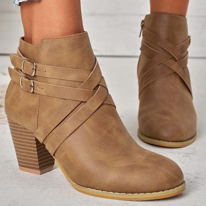 Short Boots Plus Size Height Increasing