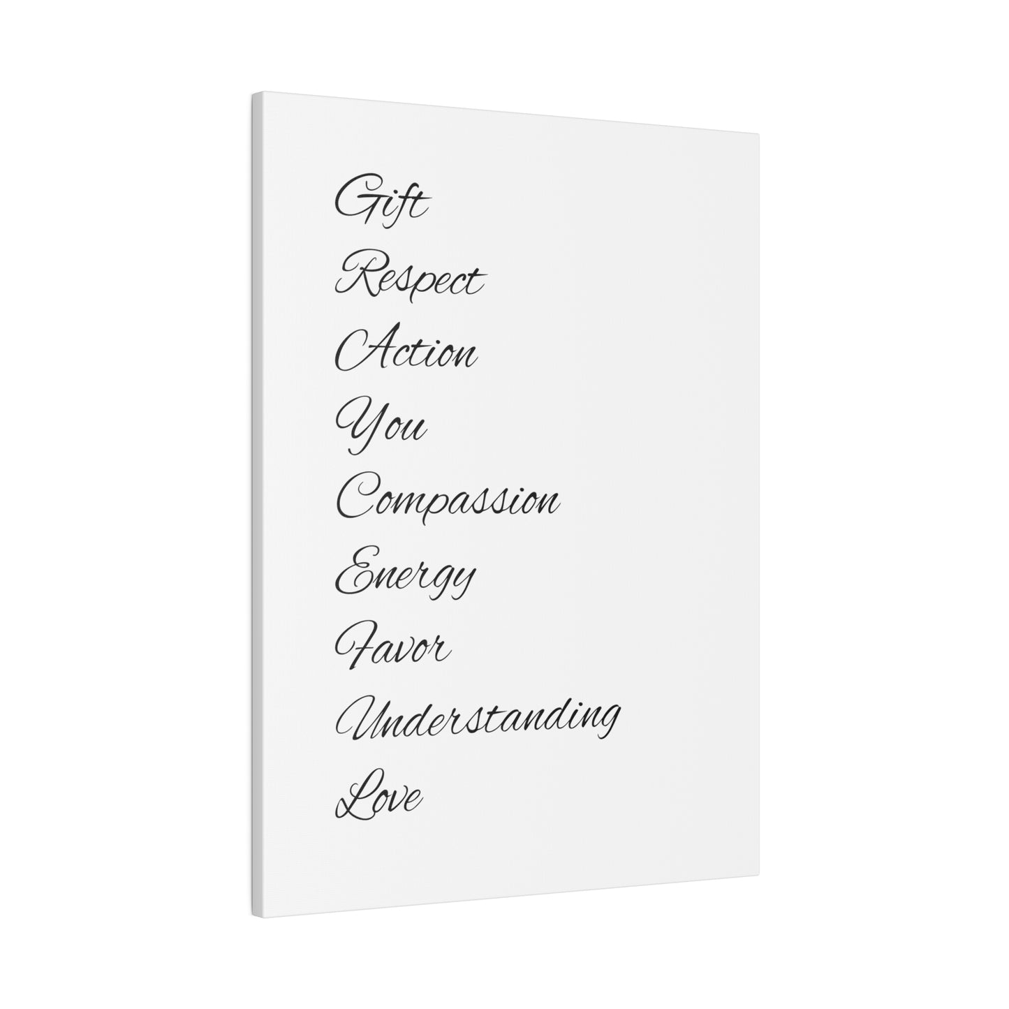Matte Canvas, Stretched, 0.75"