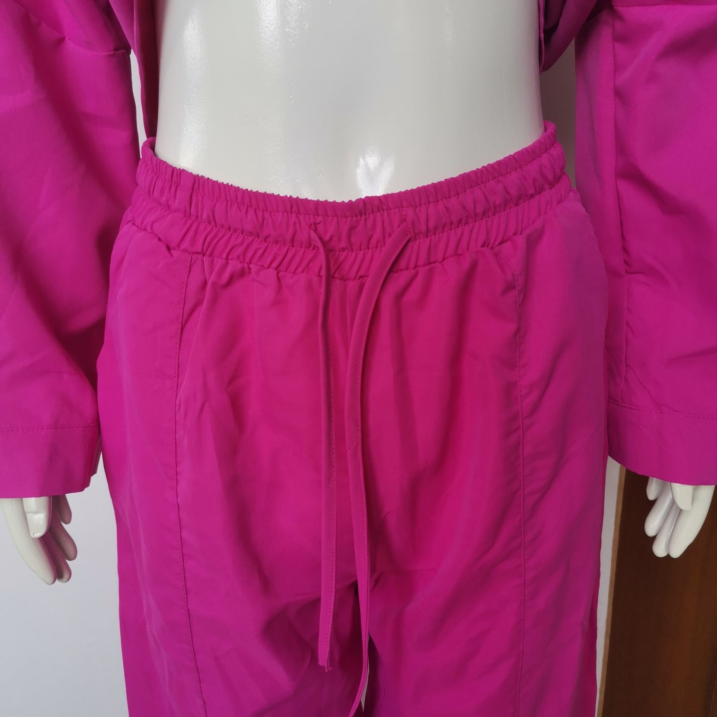 Cross-border New Fashion Casual Suit Versatile Loose Shirt High Waist Skinny Pants Two-piece Set