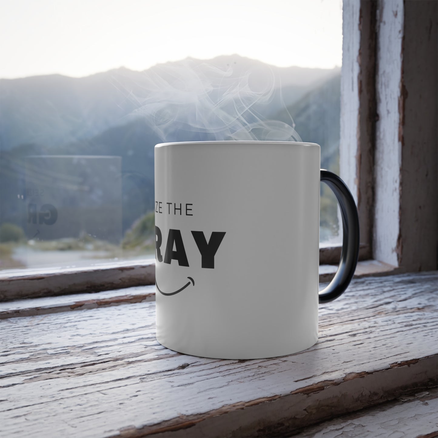 Seize the gray Color Morphing Mug, 11oz