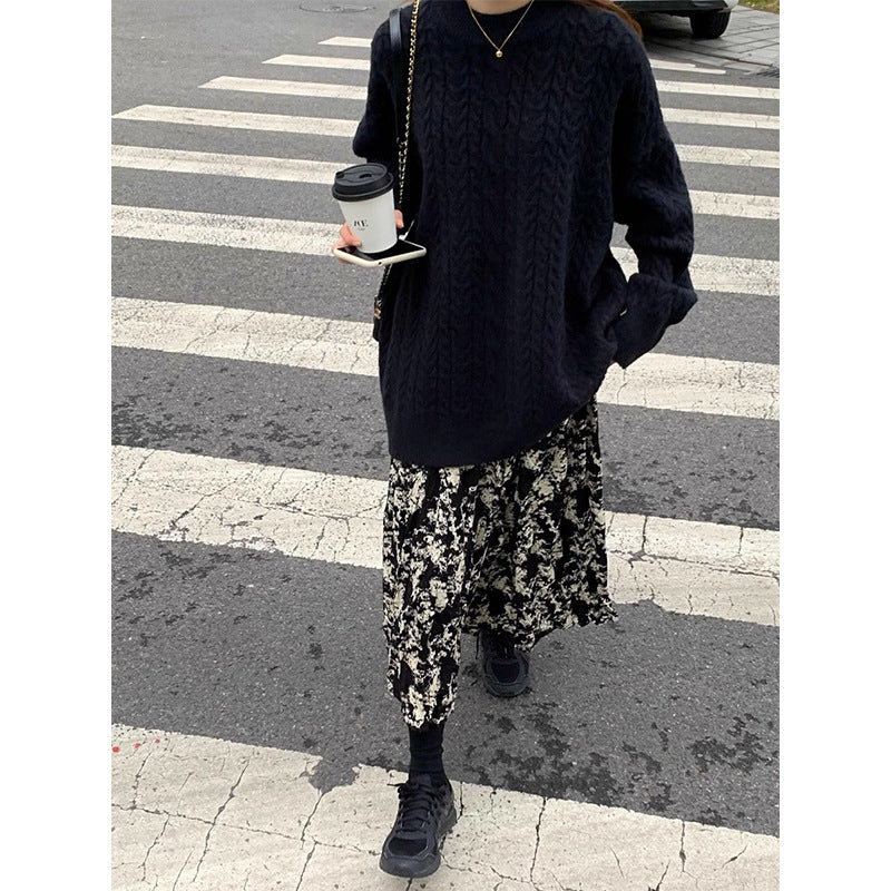 Women's Western Style Tie-dyed Skirt