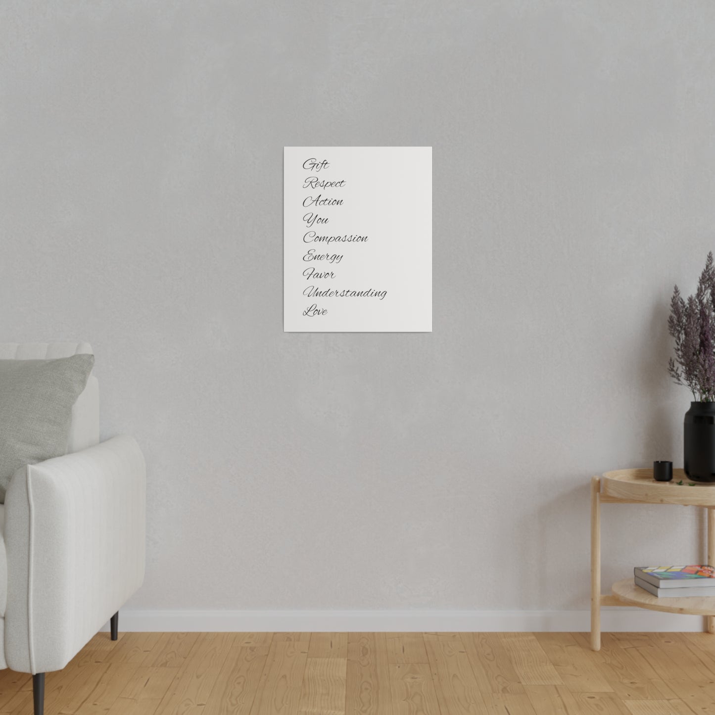 Matte Canvas, Stretched, 0.75"
