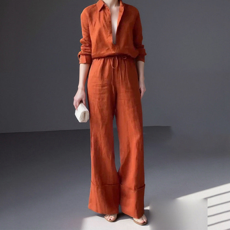 European And American Graceful And Fashionable Printed Solid Color Fake Style Fashion Women's Wear Spring Suit Women