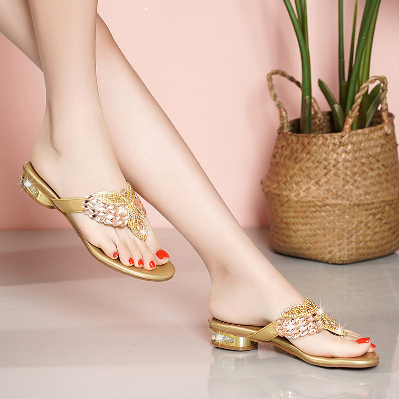 Summer Elegant Women's Casual Fashion Trends Slippers