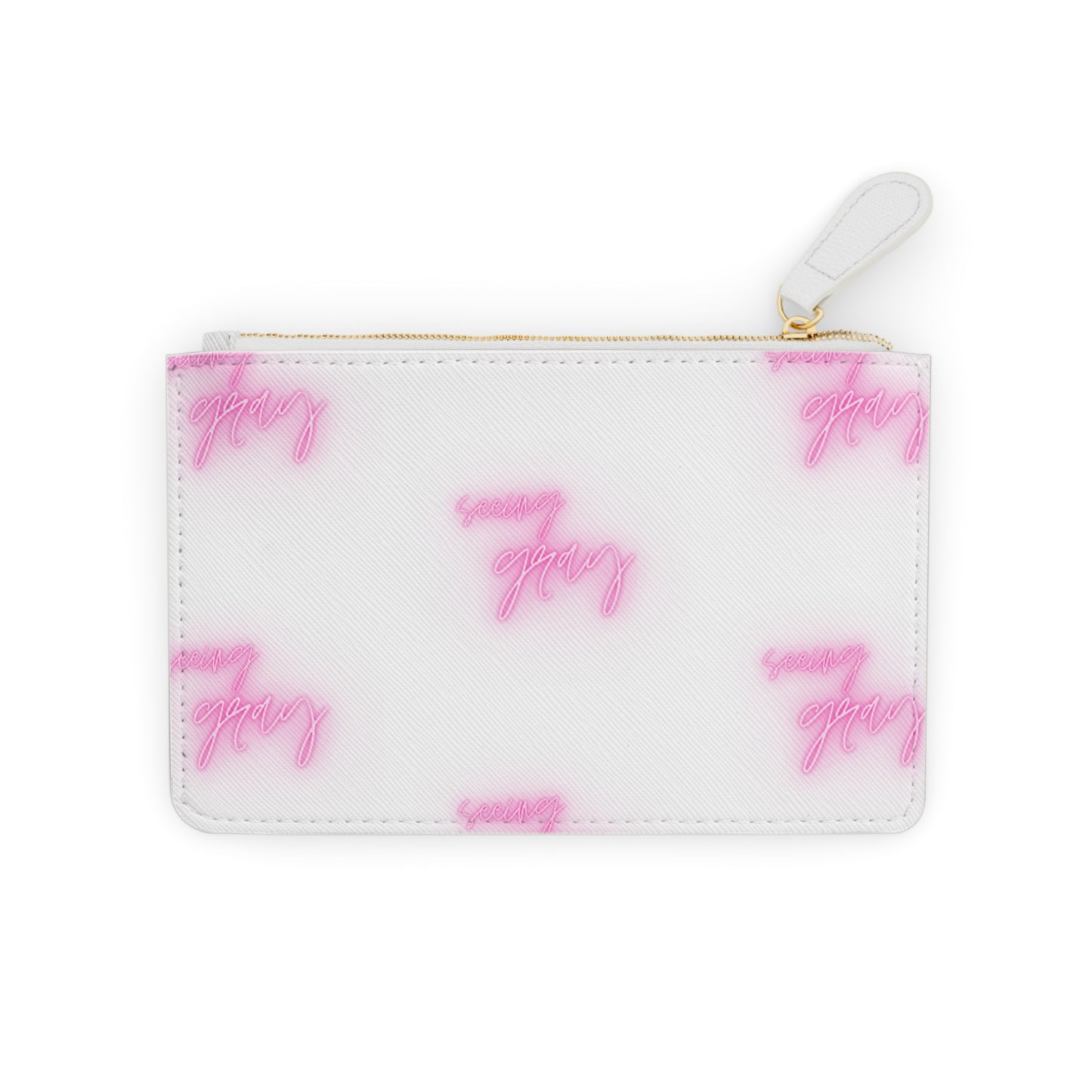 Seeing Gray Mini Clutch Bag