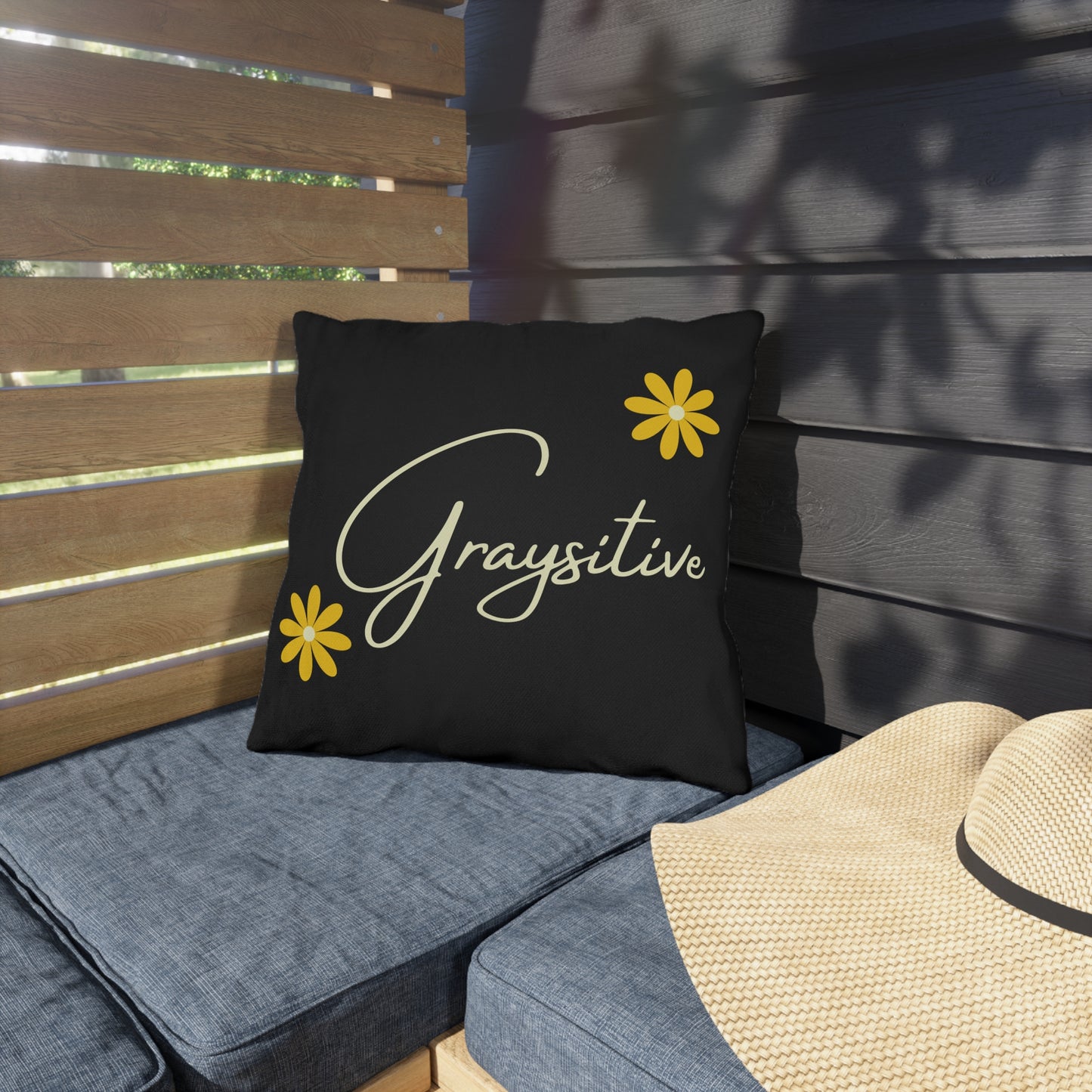 Graysitive Outdoor Pillows